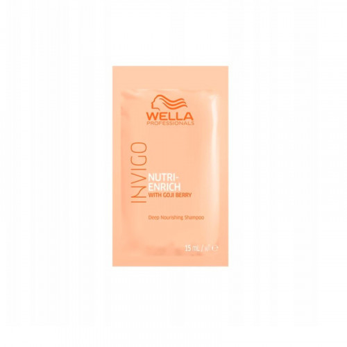 Шампунь  Wella Professionals Invigo Nutri-Enrich ультрапитательный для волос 15 мл Велла Инвиго Нутри Энрич 