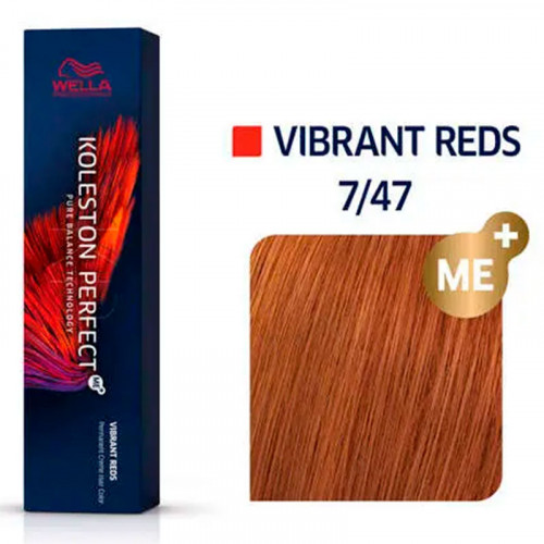 Крем-краска для волос Wella Professionals Koleston Perfect Me+ 7/47 Vibrant Reds 60 мл