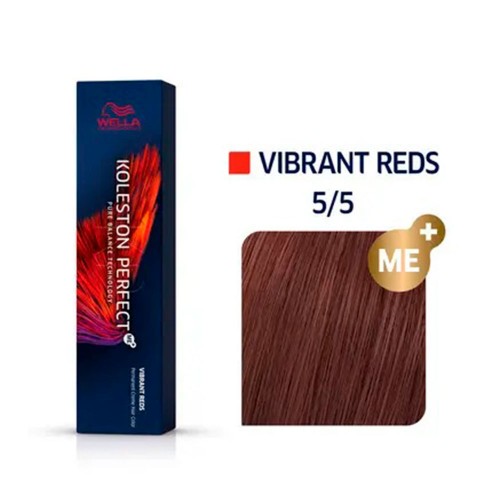 Крем-краска 5/5 Wella Koleston Me+ (Колестон Me+) Perfect Vibrant Reds для волос 60 мл