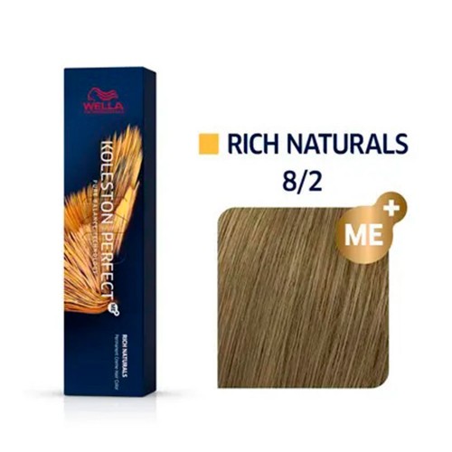 Крем-краска 8/2 Wella Koleston Me+ (Колестон Me+) Perfect Rich Naturals для волос 60 мл