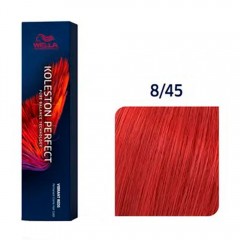 Крем-краска 8/45 Wella Koleston Me+ (Колестон Me+) Perfect Vibrant Reds для волос 60 мл