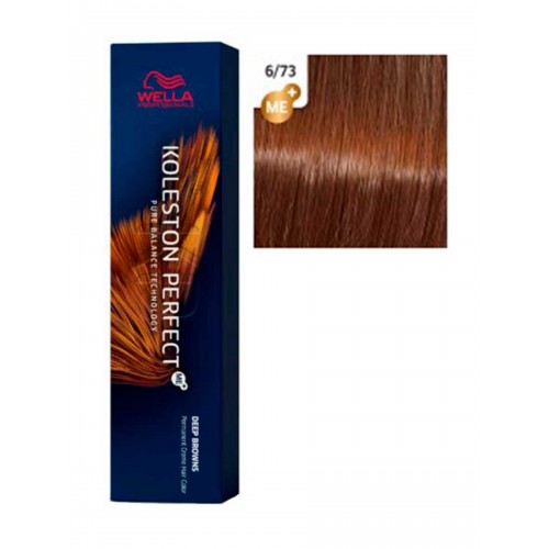 Крем-краска  Wella Professionals Koleston Perfect Me+ 6/73 Велла Колестон Перфект стойкая для волос 60 мл