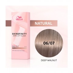 Гель-крем краска Wella Professionals Shinefinity 06/07 для волос 60 мл