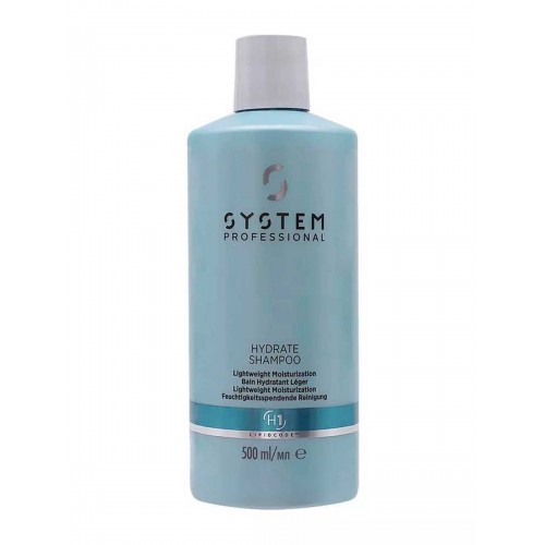 Шампунь Wella System Professional H1 Hydrate увлажняющий интенсивный для волос 500 мл Велла Гидрат