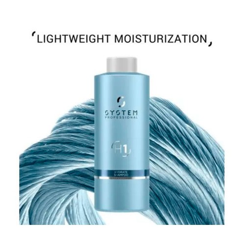 Шампунь Wella System Professional H1 Hydrate увлажняющий интенсивный для нормальных и сухих волос 1000 мл