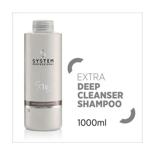 Шампунь Wella System Professional X1D Deep Cleanser 1л