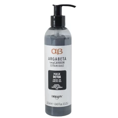 DIKSON ARGABETA vegCARBON Mask DETOX/ Маска с раст. углем, маслами лаванды и иланг-иланга для волос подверженных стрессу 250 мл