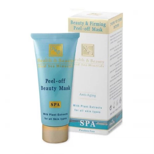 Активная маска-пленка Health and Beauty Body and SPA Peel-Off Beauty Mask для упругости кожи 100 мл.