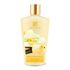 Лосьон антивозрастной Ваниль и Кокос Health and Beauty Sensual Body Lotion Vanilla Silk для тела 250 мл.
