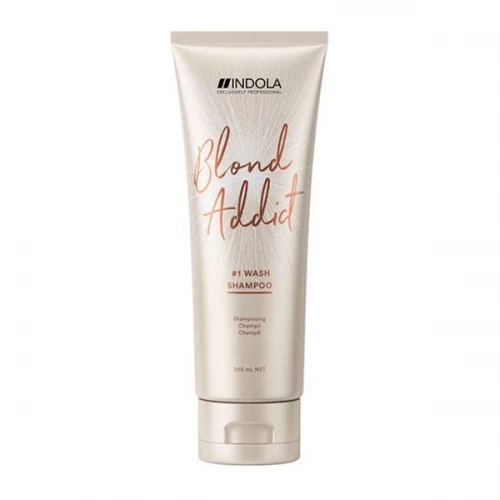 Ароматный шампунь Indola Blond Addict Wash Shampoo для всех типов волос 250 мл. 