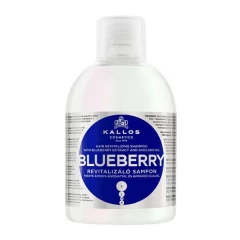 Шампунь с экстрактом черники Kallos Cosmetics KJMN Hair Revitalizing Shampoo для поврежденных волос 1000 мл. 