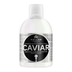 Шампунь с экстрактом черной икры Kallos Cosmetics KJMN Restorative Shampoo для поврежденных волос 1000 мл. 