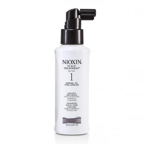 Питательная маска Nioxin System 1 Scalp Treatment для тонких натуральных волос и кожи головы 100 мл.