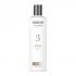 Очищающий шампунь Nioxin System 3 Cleanser Shampoo для тонких и окрашенных волос 300 мл.