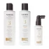 Набор "3-Ступенчатая система" Nioxin Hair System Kit 3 для ухода за тонкими, химически обработанными волосами 150 мл.+150 мл.+50 мл.