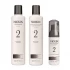 Набор "3-Ступенчатая система" Nioxin Hair System Kit 2 XXL для ухода за тонкими, натуральными волосами 300 мл.+300 мл.+100 мл.
