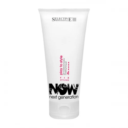 Моделирующий гель Selective Professional Now Tubo Play To Styile для укладки волос 200 мл.
