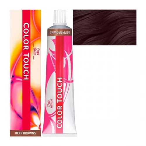 Оттеночная краска 5/75 Wella Professionals Color Touch Deep Browns для волос 60 мл.
