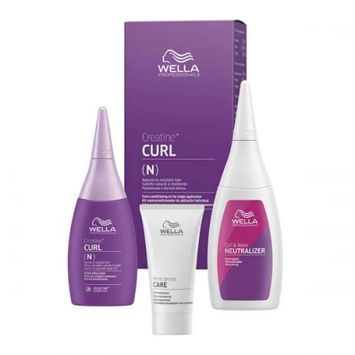 Набор Wella Professionals Curl It Ceratine+ Natural to Resistant Hair Kit для нормальных трудноподдающихся волос 30/75/100 мл. 