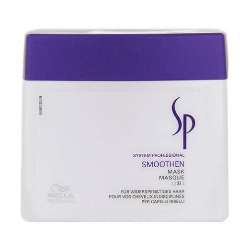 Интенсивная маска Wella Professionals System Professional SP Smoothen Mask для гладкости вьющихся и непослушных волос 400 мл.