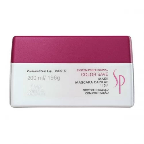 Маска защита цвета Wella Professionals System Professional SP Color Save Mask для окрашенных волос 200 мл.