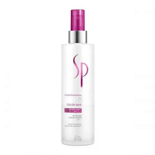 Ультралегкий спрей-кондиционер Wella Professional System Professional SP Color Save Bi-Phase Conditioner для окрашенных волос 185 мл.