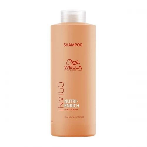 Ультрапитательный шампунь Wella Professionals Invigo Nutri-Enrich Deep Nourishing Shampoo для сухих волос 1000 мл.