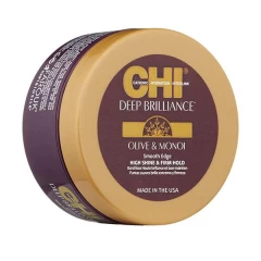Крем CHI Deep Brilliance Olive and Monoi Smooth Edge High Shine and Firm Hold для блеска волос 56 мл.