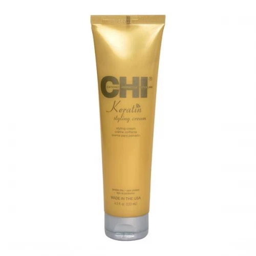 Моделирующий крем с кератином CHI Keratin Styling Cream для укладки волос 133 мл.