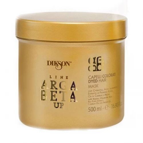 Маска Dikson Coiffeur ArgaBeta Up Capelli Colorati Maschera для окрашенных волос с кератином 500 мл.