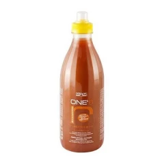 Восстанавливающий и питательный шампунь Dikson Coiffeur One`s Shampoo Riparatore  с хитозаном, шоколад с орехами  для ломких, сухих и очень чувствительных волос 1000 мл.