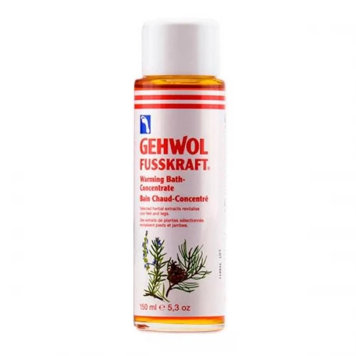 Согревающая ванна Gehwol Fusskraft Warming Bath-Concentrate для ног 150 мл.