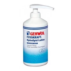 Лосьон с керамидами Gehwol Fusskraft Hydrolipid-Lotion при сухости кожи стоп и ног 500 мл.