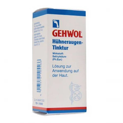Концентрированная настойка Gehwol Huhneraugen Tinktur от мозолей 15 мл. 