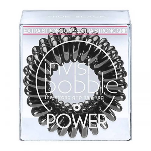 Резинка-браслет Invisibobble Power True Black для волос 3 шт.