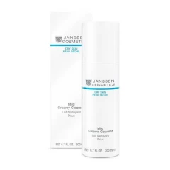 Очищающая эмульсия  Janssen Cosmetics Dry Skin Mild Creamy Cleanser для любого типа кожи 200 мл.