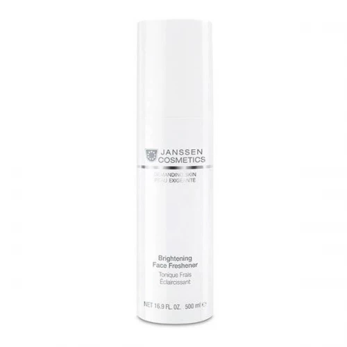 Осветляющий тоник Janssen Cosmetics Demanding Skin Brightening Face Freshener для осветления пигментированной кожи 500 мл.
