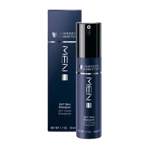 Антивозрастной крем Janssen Cosmetics Man 24/7 Skin Energizer для лица 50 мл.