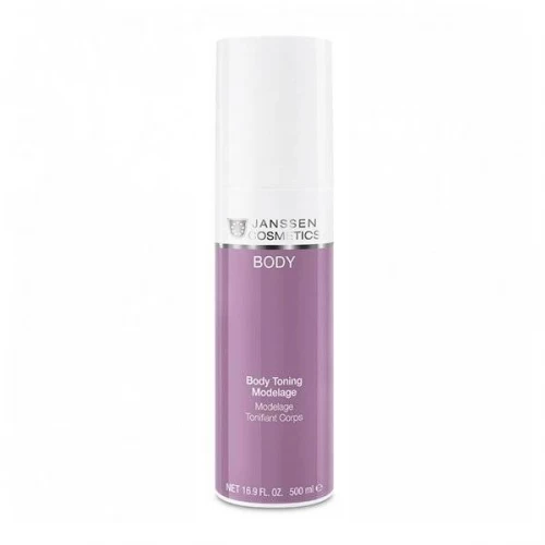 Стимулирующая массажная эмульсия Janssen Cosmetics Body Toning Modelage с термоэффектом для восстановления кожи тела 500 мл.