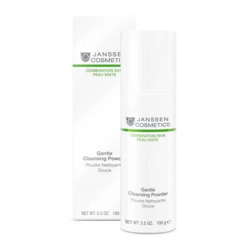 Мягкая очищающая пудра Janssen Cosmetics Combination Skin Gentle Cleansing Powder для кожи лица 100 г.