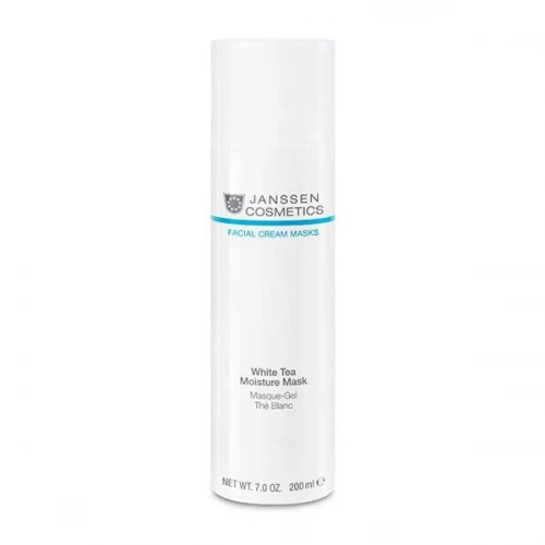 Интенсивно увлажняющая кремовая маска Janssen Cosmetics Facial Cream Masks White Tea Moisture Mask для увлажнения обезвоженной кожи лица 200 мл.