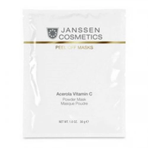 Розовая моделирующая маска Janssen Cosmetics Peel Off Masks Acerola Vitamin C Mask с ацеролой и витамином С 10 шт. по 30 г