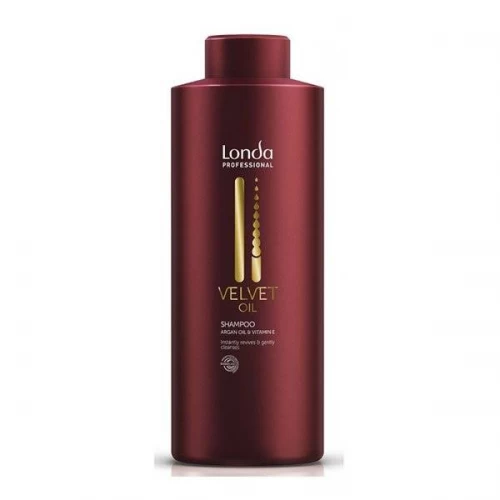 Шампунь для всех типов волос Londa Professional Velvet Oil Shampoo Лонда Профессионал вельвет ойл шампунь с аргановым маслом 1000 мл