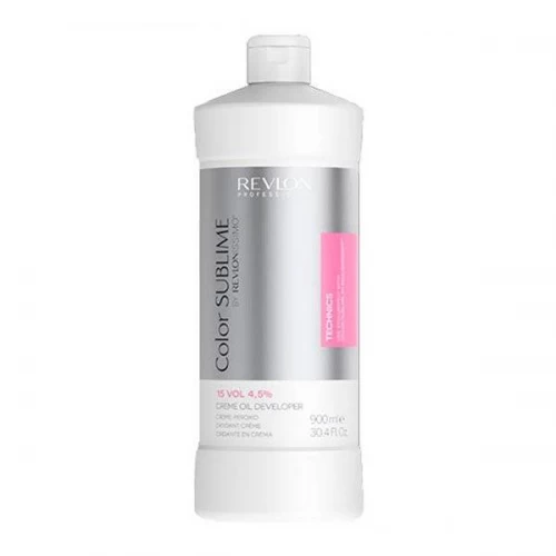 Масляной окислитель 4,5% (15 vol) Revlon Professional Revlonissimo Color Sublime Cream Oil Developer Ревлон Ревлониссимо Колор Сублим для окрашивания волос 900 мл. 