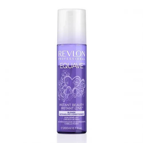 Кондиционер 2-фазный Revlon Professional Equave Instant Beauty Blonde Detangling Conditioner для блондированных волос 200 мл.