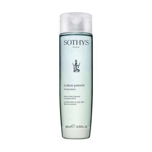 Лосьон очищающий Sothys Essential Preparing  Make-up Removal Purifying Lotion для жирной и комбинированной кожи с экстрактом ириса 200 мл.