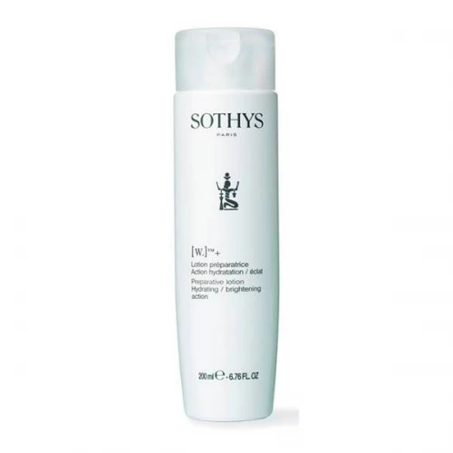 Интенсивный увлажняющий осветляющий лосьон-актив Sothys Specific Care [W.]™ Plus Preparative Lotion Hydrating And Brithening Action для кожи лица и шеи 200 мл.