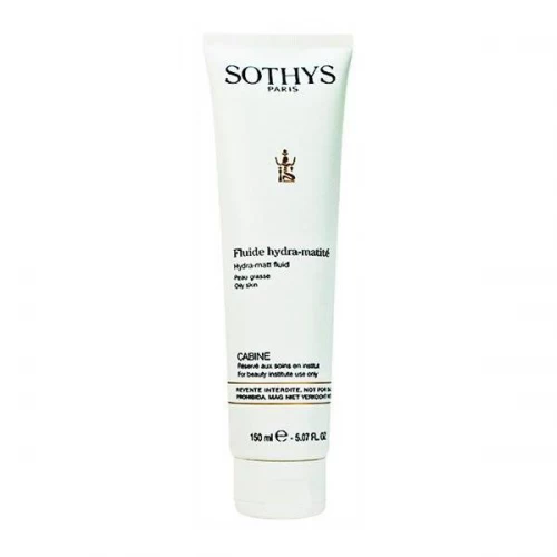 Увлажняющий и матирующий флюид Sothys Regular Care Oily Skin Line Hydra-Matt Fluid для жирной кожи лица и шеи 150 мл.