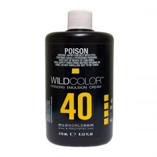 Крем-эмульсия окисляющая 12 % (40 Vol.) Wild Color Oxidizing Emulsion Cream для краски 270 мл.