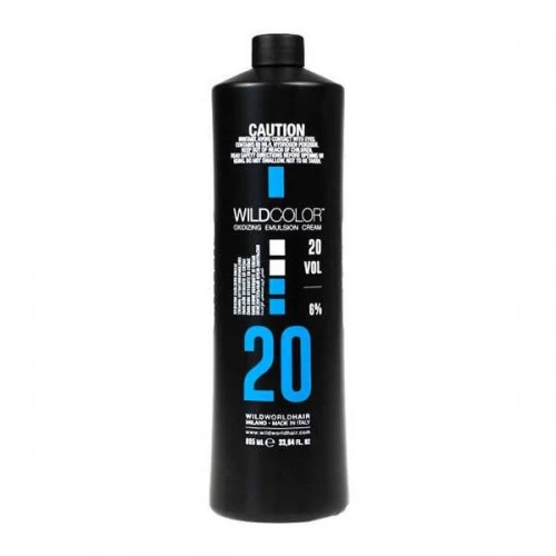Крем-эмульсия окисляющая 6 % (20 Vol.) Wild Color Oxidizing Emulsion Cream для краски 995 мл